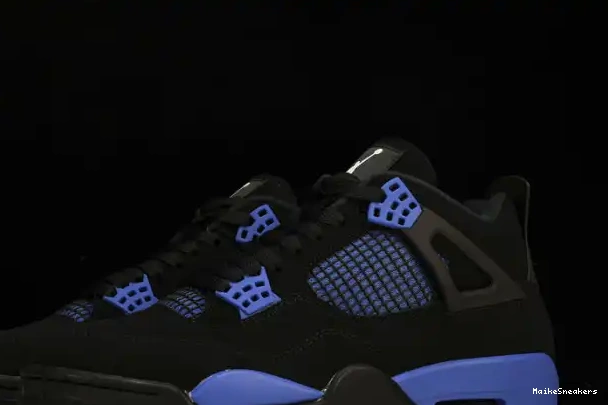 MaikeSneakers Royal Black CT8527-018 Jordan Game Retro 4 0324